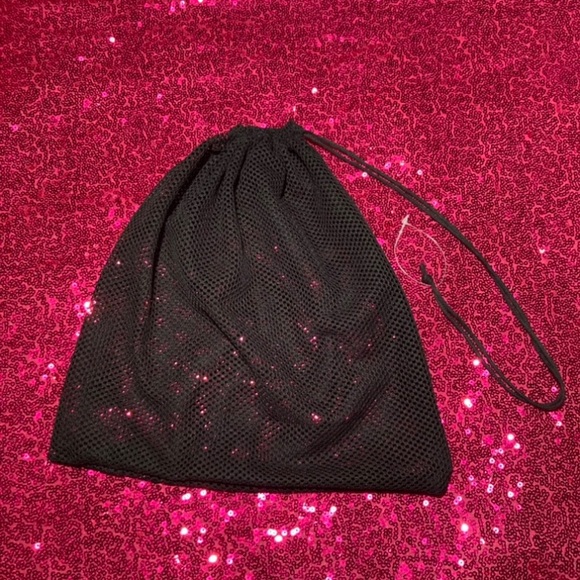 Mesh Fishnet Money Bag Wristlet Wallet See Through Purse Rave Dancewear goth emo - Picture 14 of 17